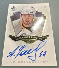2007-08 SP Authentic - Sp Chirography Alexander Radulov #AR /75 (AU)
