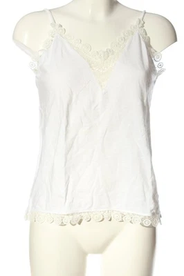 H&M Haut basique Dames Top T EU 36 blanc style décontracté - Photo 1/4