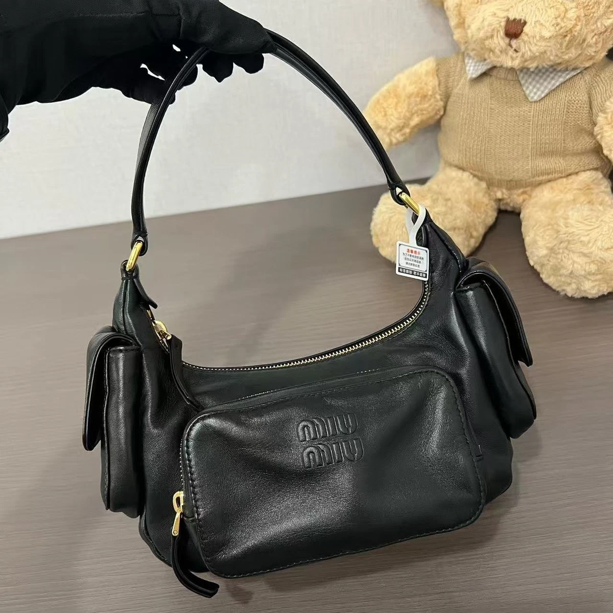 Miu Miu Leather Hobo Bags for Women for sale | eBay