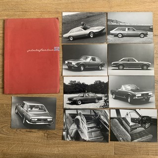 Pininfarina Original Press Pack for Paris and London Motor Shows 1974 English