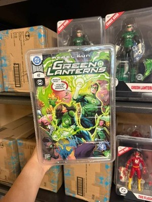 McFarlane Green Lantern Hal Jordan DC Direct Page Punchers w Comic