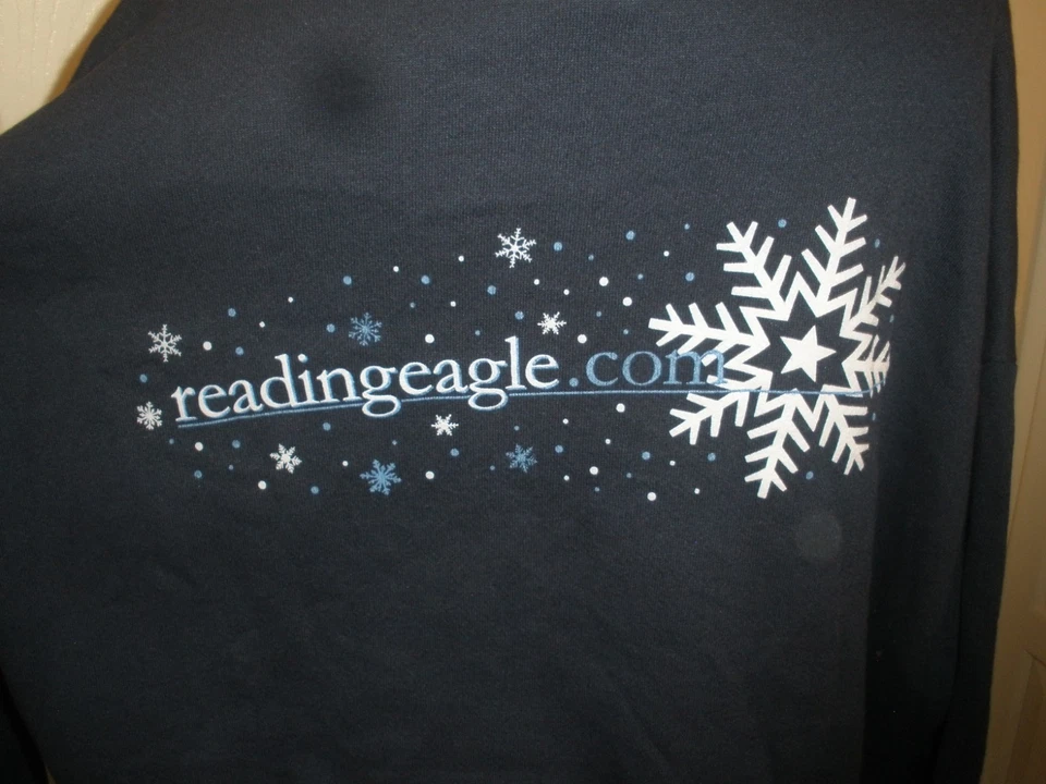 Sudadera azul para adultos Lee 2X "Águila leyendo, tiempos de lectura" (70A) - Imagen 4 de 4