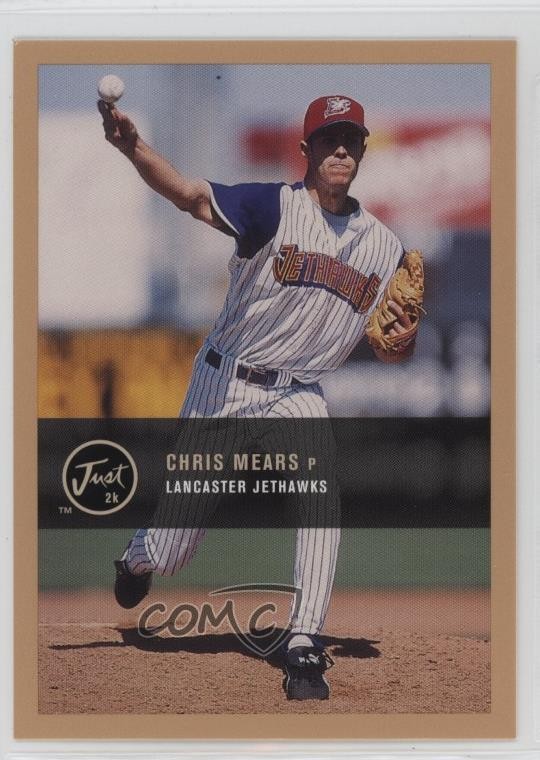 2000 Just Minors Just Imagine Gold Chris Mears #160 Rookie RC 0q3