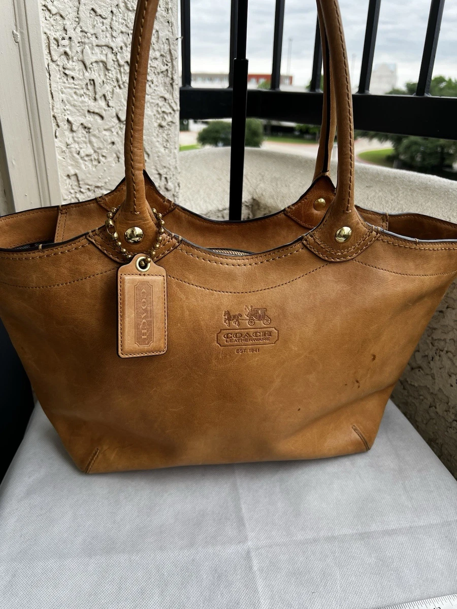 coach bleecker legacy tote products for sale | eBay