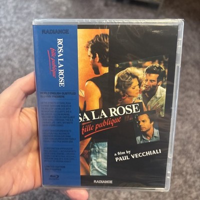 ROSA LA ROSE FILLE PUBLIQUE (1986 Blu Ray) Radiance Limited. ALL-REGION. New