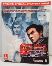 Tekken Tag Tournament Prima Official Strategy Guide Sony Playstation 2 Namco