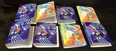 Lot 8 New NOB Pokemon TCG Mega Evolution Mini Portfolio NO PACKS BINDER ONLY