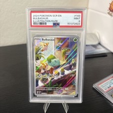 Pokemon Bulbasaur 2024 Stellar Crown 143/142 Illustration Rare Holo PSA 9 143 on eBay