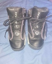 Jordan 13 Boys Black White High Top Leather Sneakers Size 13C DC7909-002