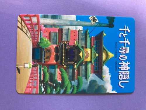Spirited Away Playing Cards Chihiro & Haku the Dragon 3 of Hearts 2001 Japan F/S - Picture 4 of 6