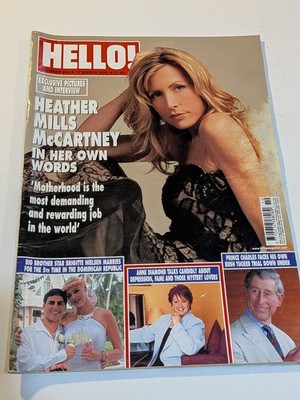 HELLO! 17 March 2005 Heather Mills McCartney Magazine Celebrity Interview