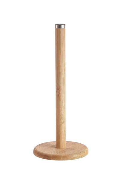Domoletti KüChenrollenhalter Bambus Braun 14X32,5 Cm FüR KüChe, Wandmontage-image