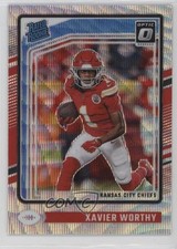 2024 Donruss Optic Rated Rookie Premium Box Set Wave Prizm Xavier Worthy 1co7