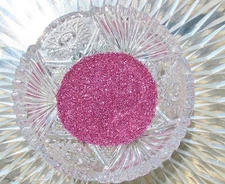 German GLASS GLITTER Fine 90 Grit Raspberry Pink 1 Ounce