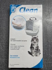 Catit Clean Litter Pan Liners - 10 pack - Opened/Damaged Box