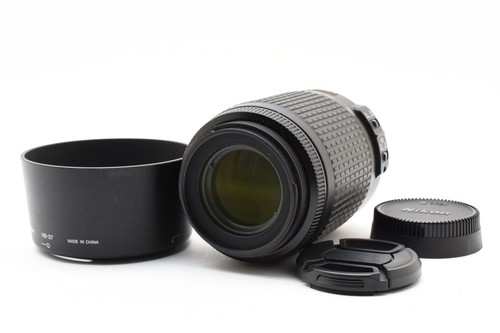 Nikon AF-S NIKKOR 55-200mm F/4-5.6 G ED VR Lens w/Hood [Exc+++] from Japan #B755