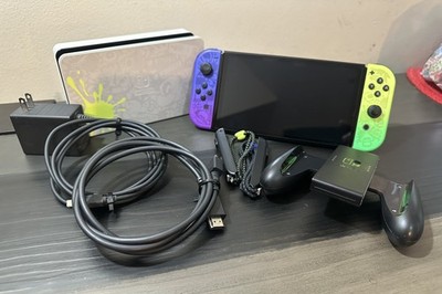 Nintendo Switch 64 GB OLED Console Splatoon 3 Edition Used