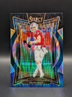 2024 Panini Select - Concourse Drake Maye #27 Black & Blue Shock Prizm (RC)
