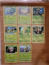 2021 McDonald  s Pokemon 25th Anniversary Card Complete Set  Non Holo 