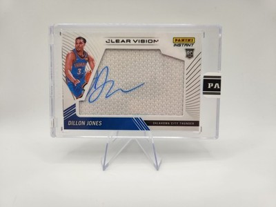 Dillon Jones 2024-25 Panini Instant Clear Vision RC 4/10 Thunder Blazers