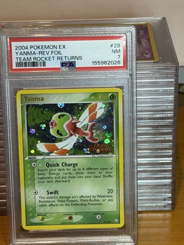 Yanma graded PSA 7 for sale on eBay