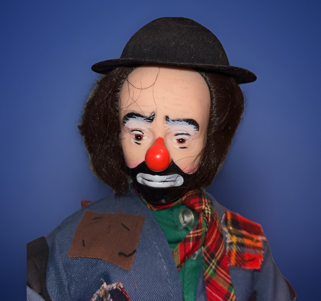 Emmett Kelly Sr. Animated Musical Animated Doll as “Weary Willie” by May Lei USA