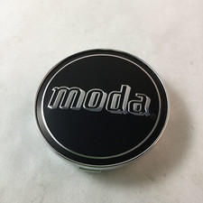 Moda Chrome Black 69mm Wheel Center Cap Md1318-69 Mg-p1670h Br4-2-cap