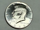1966 SMS gem BU (Special Mint Set) 40% silver Kennedy half. Exact coin shown. #2