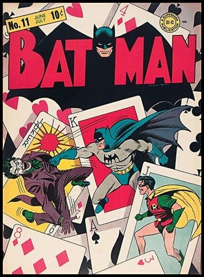 Batman No.11 Classic Golden Age DC Comic Cover Poster Print 24x36