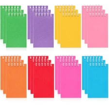 24 Pack Small Pocket Notebook Mini Notebooks Bulk Small Spiral Notepads with ...