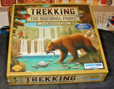 Trekking the National Parks Board Game 2ND Edition Under Dog Games New Sealed