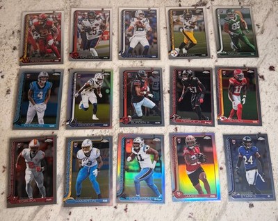 **Choose your Card** Rookie 2025 Topps Chrome Football Base, Inserts, Refractor
