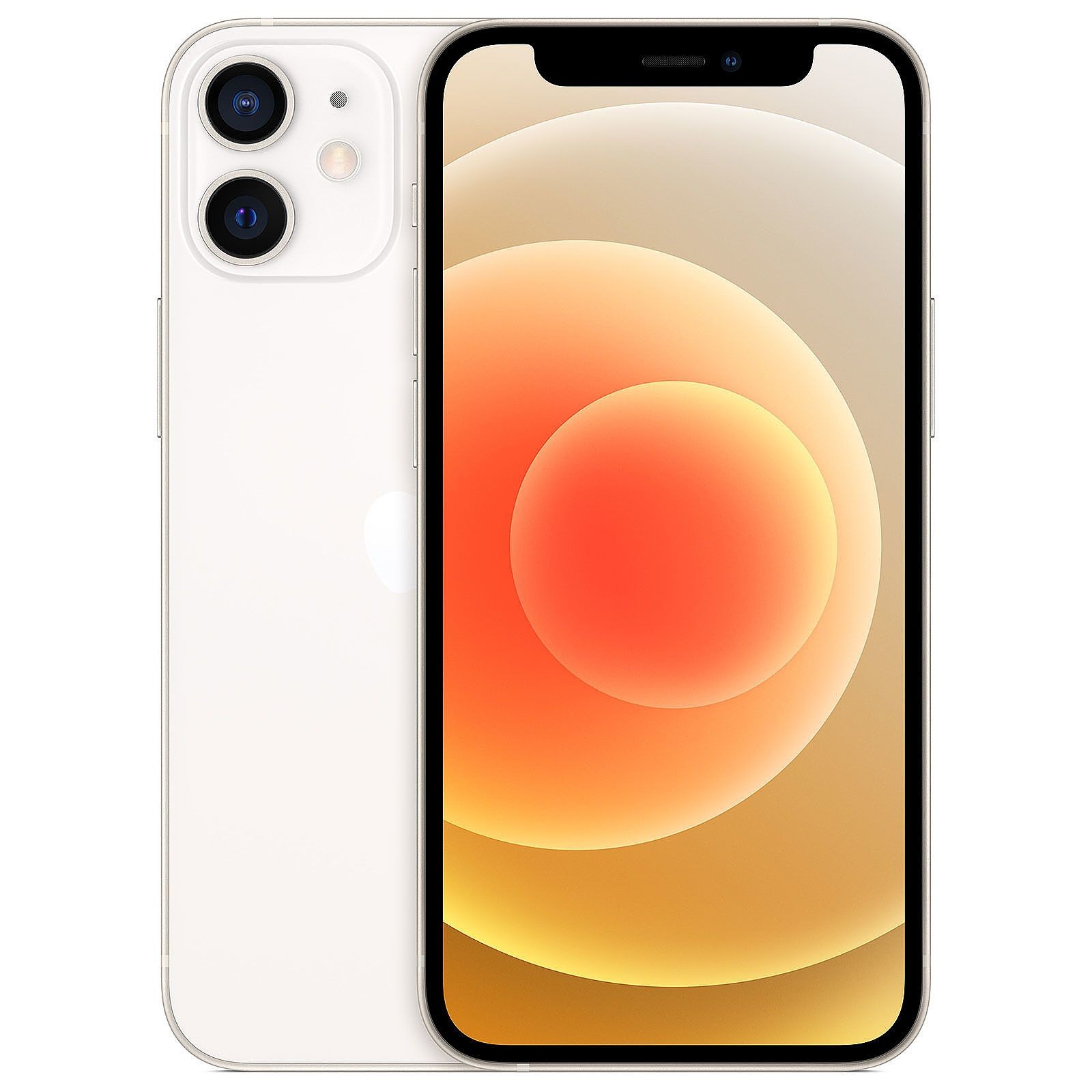 APPLE iPhone 12 Mini 128 Go Blanc - Avec Batterie neuve - Parfait état