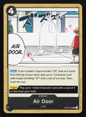 Air Door OP03-094 Uncommon Pillars of Strength One Piece Card