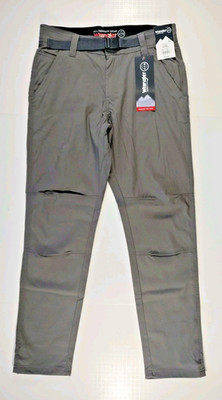 WRANGLER All Terrain Gear-NWT-Men's Grey Convertible Trail Jogger Pants-Sz 30x30