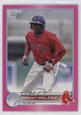 2022 Topps Pro Debut Fuchsia 126/199 Freddy Valdez #PD-194 1f0y