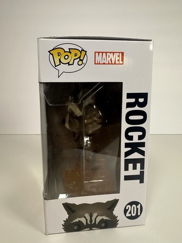 Funko Pop! Vinilo: Marvel - Rocket Raccoon #201 - Imagen 2 de 6