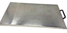 GE Range stainless steel griddle cover with handle wb7x7392 OEM