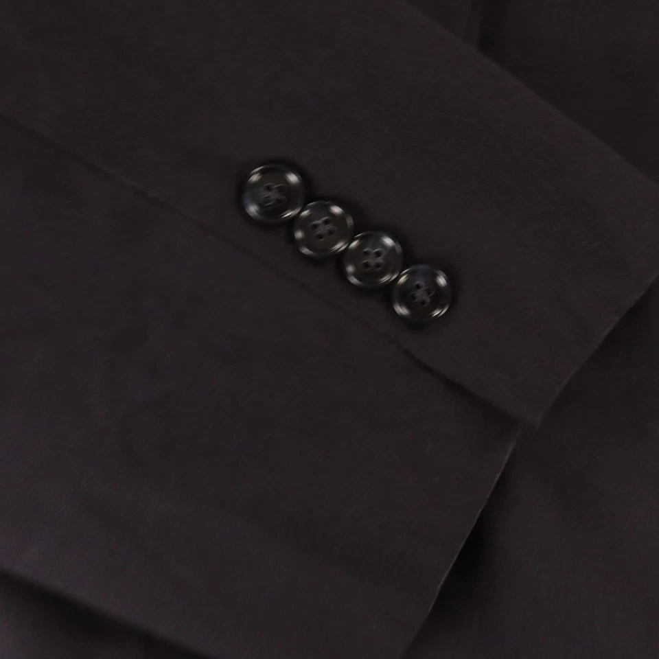 Tasso Elba Jacket XL XLT Blue 100% Wool Worsted Twill Blazer Sport Coat 48L - Image 4 of 4