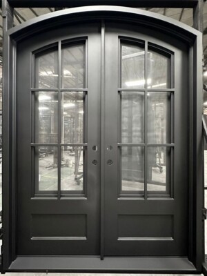 Wrought Iron Double Entry Door | 72