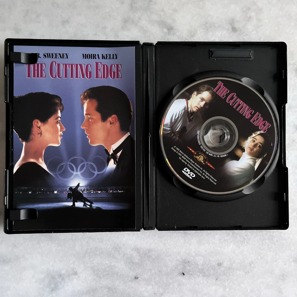 The Cutting Edge (DVD, 1992) Ice Skating, Hockey, DB Sweeney, Moira Kelly, OOP - Image 3 of 3