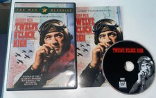 TWELVE O'CLOCK HIGH-1949 Film-GREGORY PECK DVD, 1977  COMPLETE w/ INSERT 