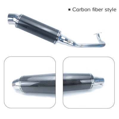 RUCKUS Exhaust Pipe Muffler Stainless Steel Motorcycle
