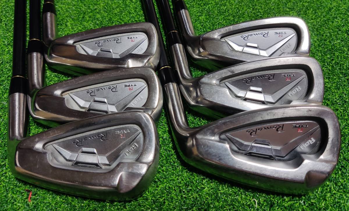 Golf Iron Set RomaRo Ray TYPE R LLT ATTAS FF 75 6pcs 6-A Golf Iron Set RomaRo Ray TYPE R LLT ATTAS FF 75 6pcs 6-A