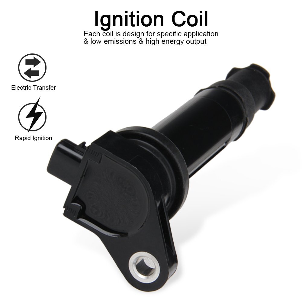 4 Pack Ignition Coil For 20062011 Hyundai Accent Kia Rio Rio5 UF499