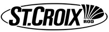 ST CROIX RODS Truck Window Vinyl Sticker / Toolbox decal / Fishing decal
