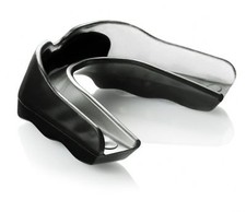 Shock Doctor Pro MouthGuard Mouth Piece Smoke/Black No Strap Adult Polypropylene