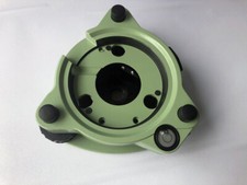 NEW GREEN TRIBRACH WITHOUT OPTICAL PLUMMET FOR TOTAL STATION / PRISM