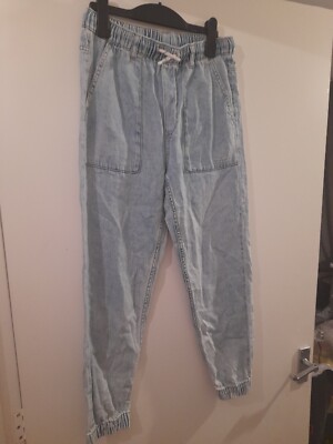 Boys Zara Summer Denim Trousers Aged 13-14 164cm