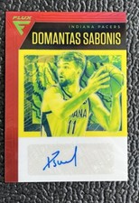 🔥DOMANTAS SABONIS 2019-20 FLUX RED REFRACTOR AUTOGRAPH!🔥KINGS!